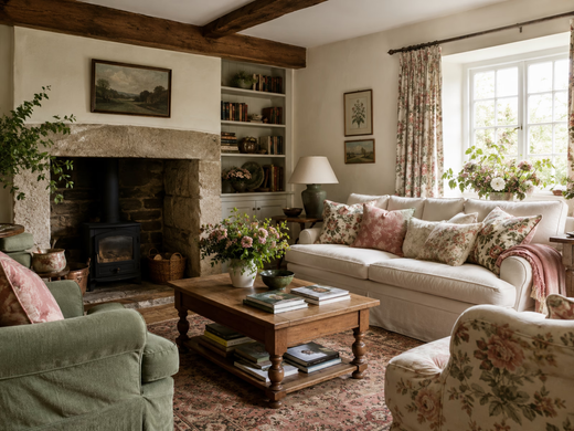 English Country interior design style