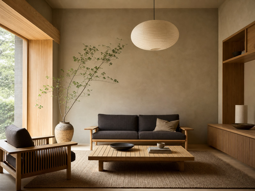 Japandi interior design style